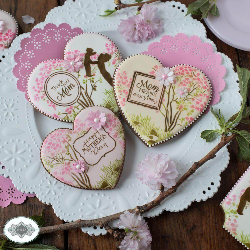 A Mother's Love Dynamic Duos Cookie Stencil Set