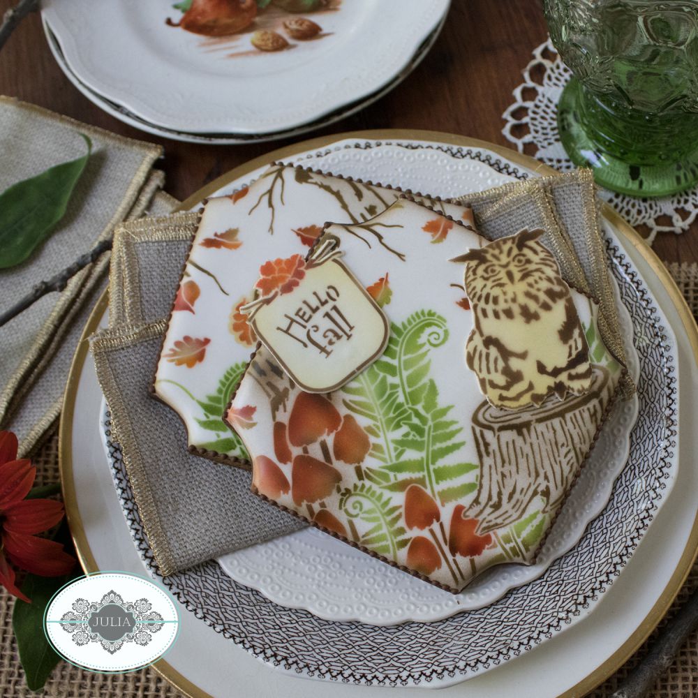 Fall is Calling Dynamic Duos Fall Cookie Stencil Set