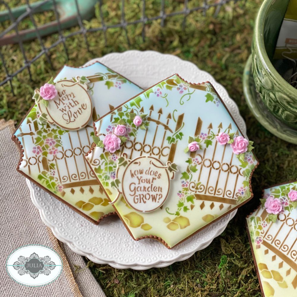 How Does Your Garden Grow Dynamic Duos Cookie Stencil Set