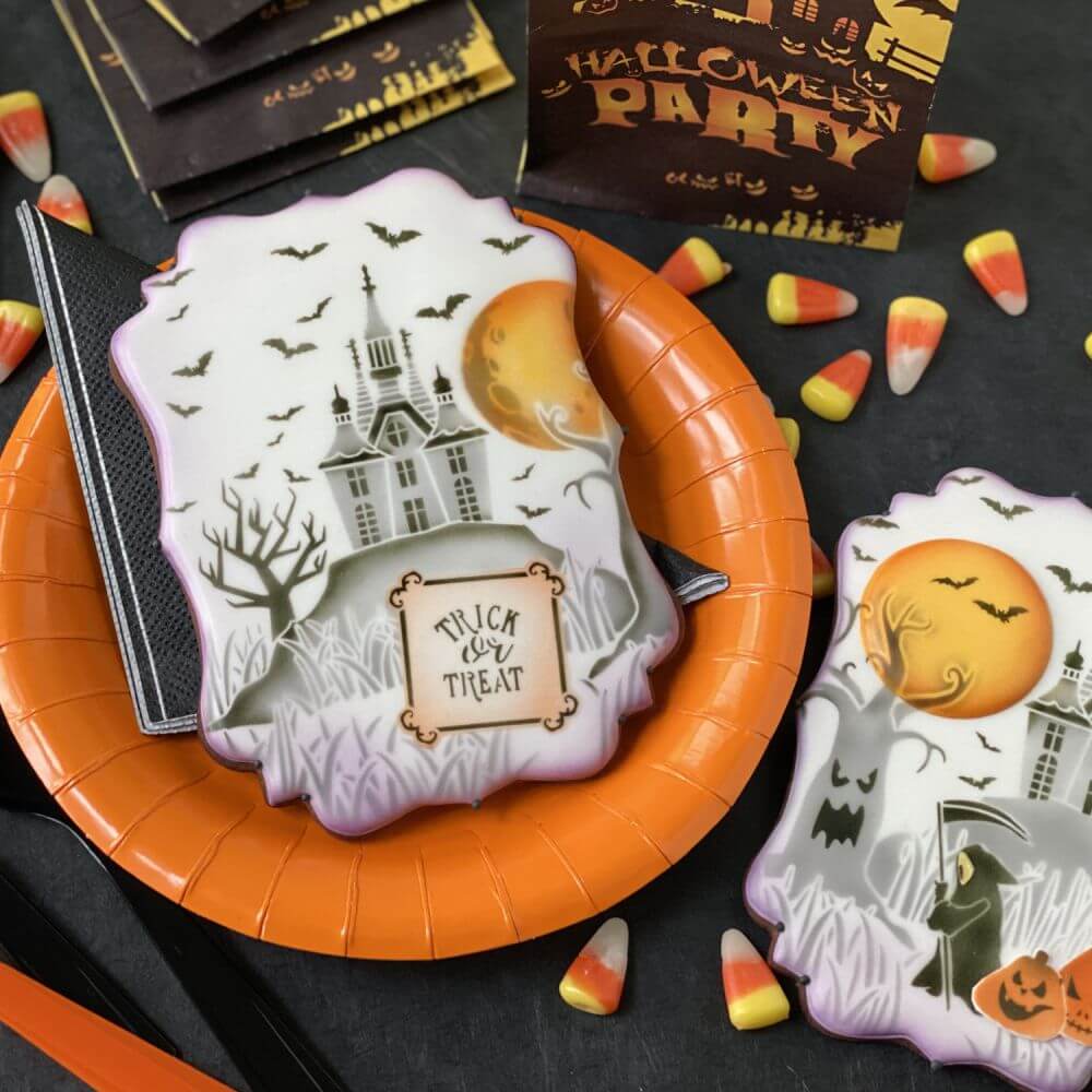 A Haunting We Will Go Dynamic Duos Cookie Stencil Set