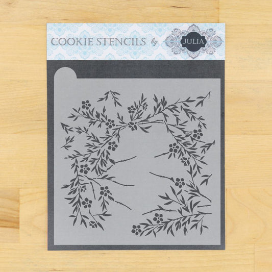 Flowering Trees Dynamic Duos Background Cookie Stencil