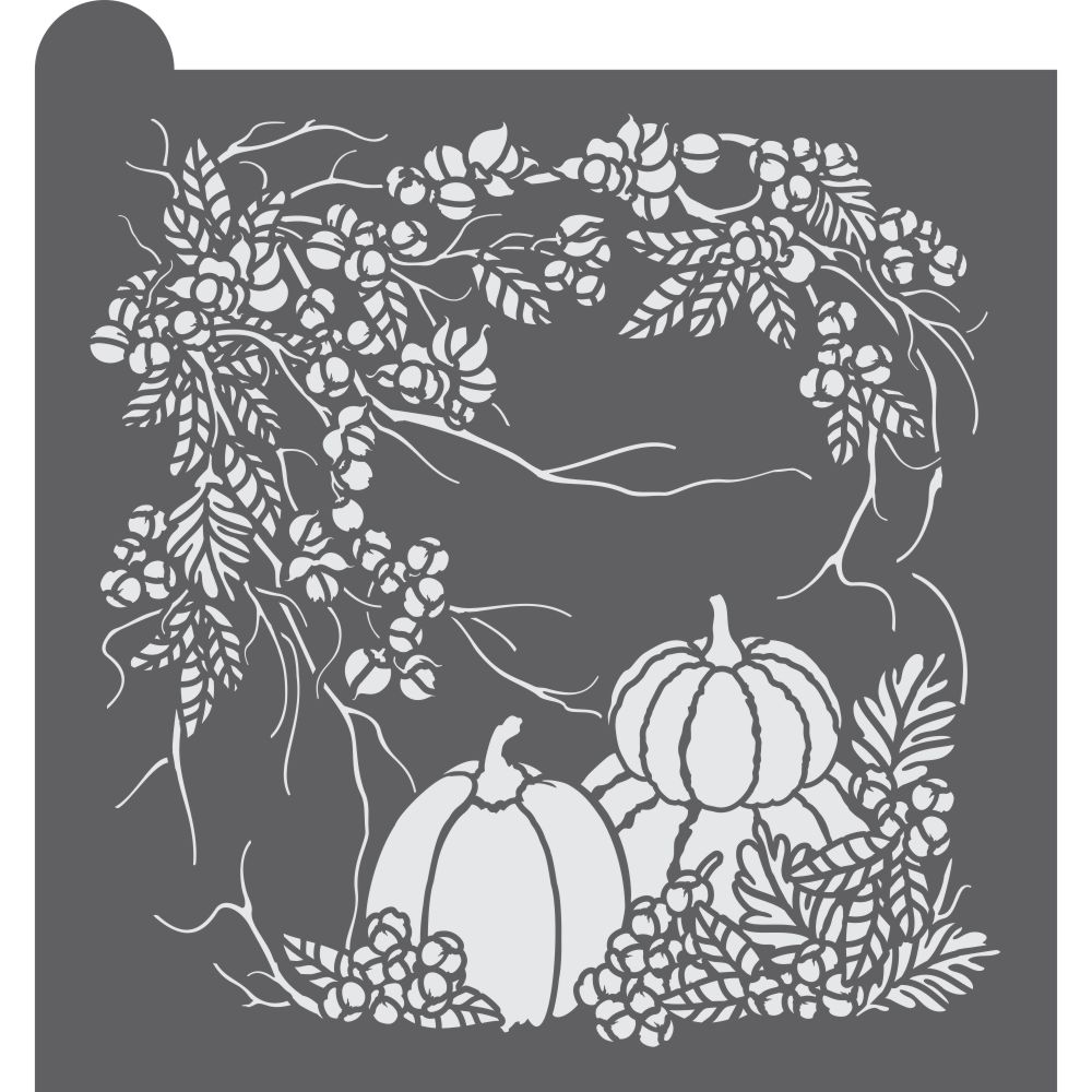 Bittersweet Bramble Dynamic Duos Background Fall Cookie Stencil