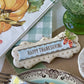 Thanksgiving Place Card Cookie