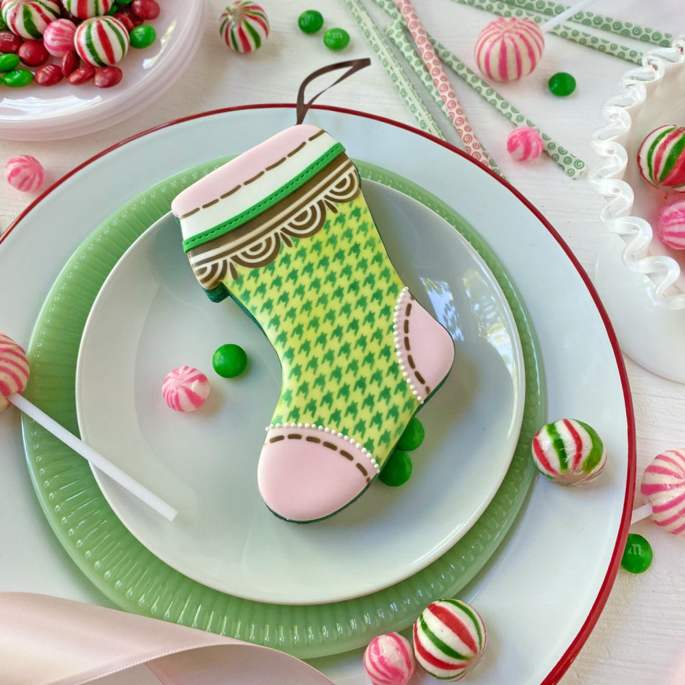 Christmas Stocking Dynamic Duos Cookie Stencil Set