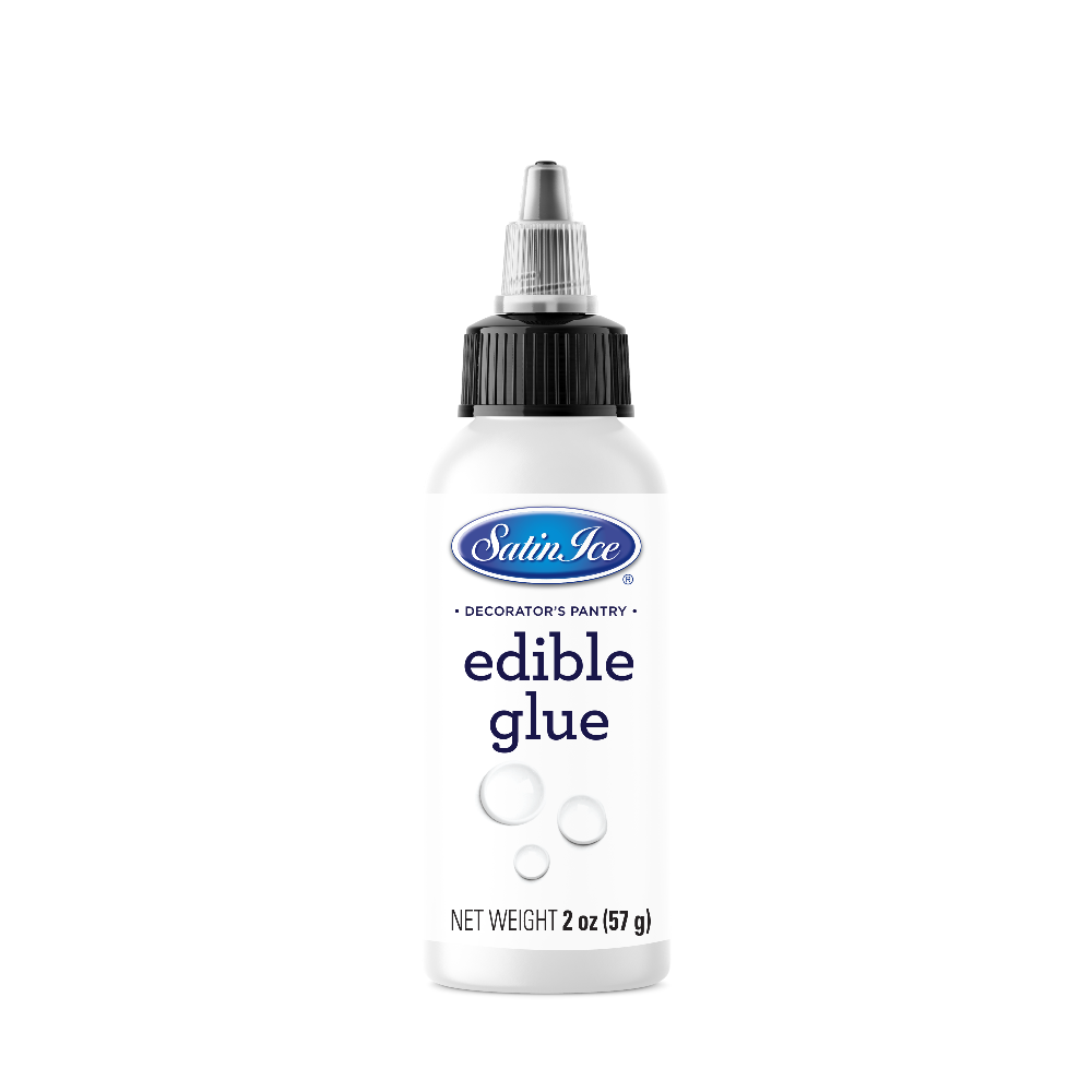 Satin Ice Edible Glue for embellishing your treats!