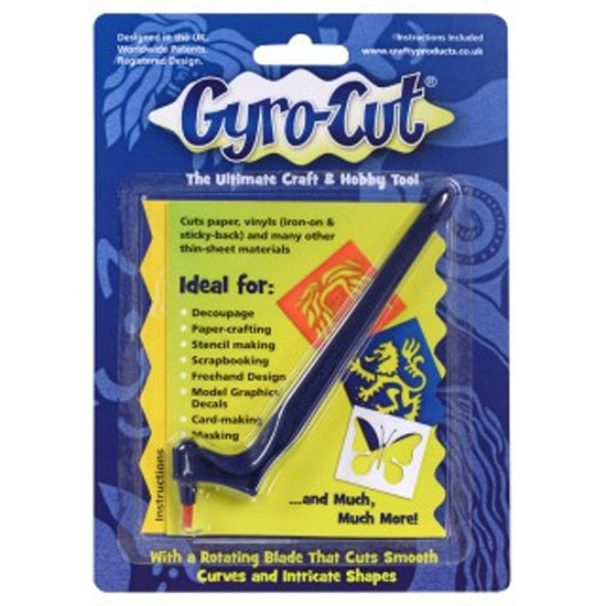 Gyro Cut Craft Tool in Packaging