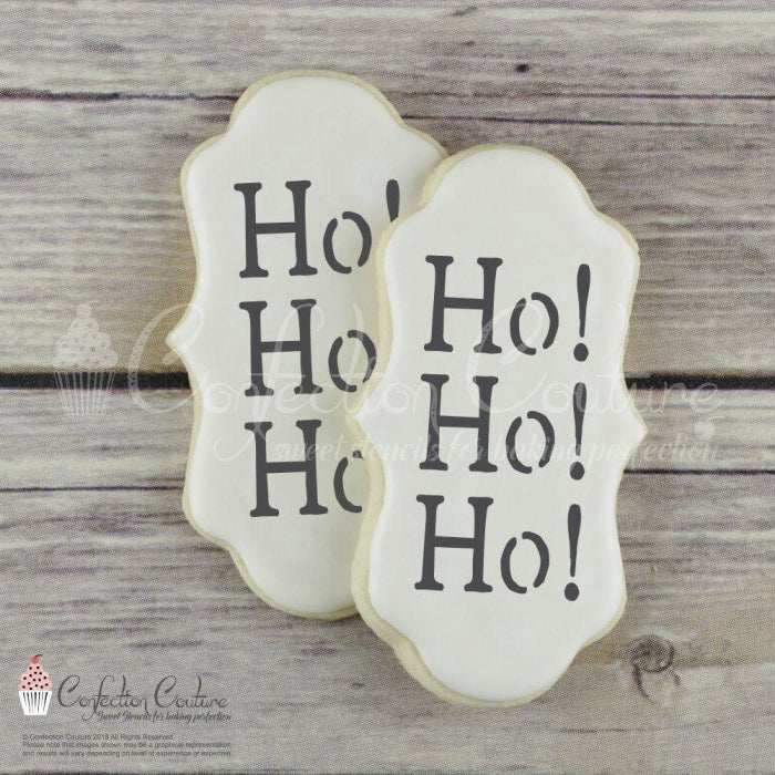 Ho Accent Cookie Stencil Accents