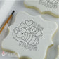 Love Bug Paint Your Own Cookie for Valentine's Day