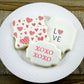 Love Words Cookie Stencil Words